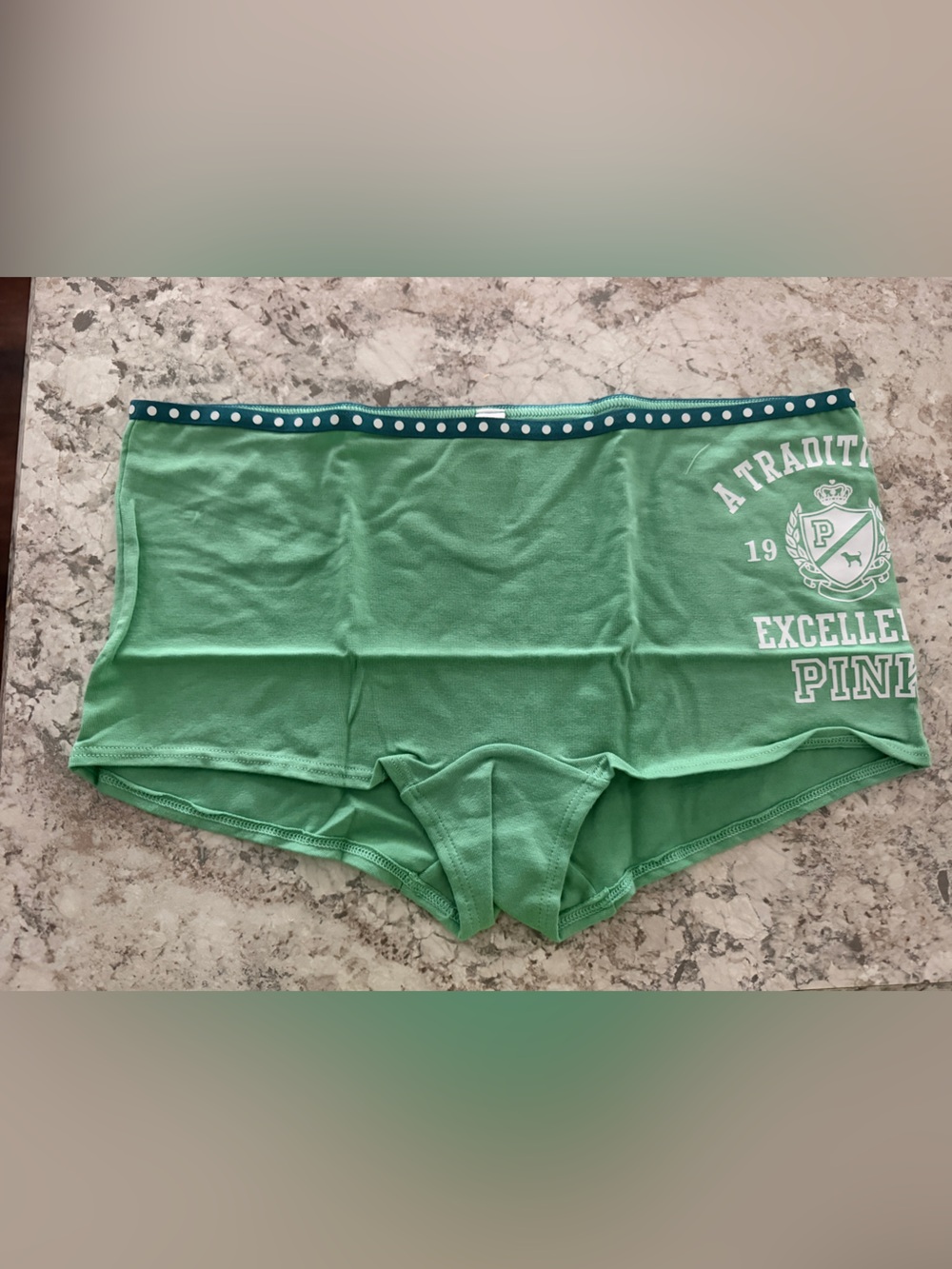 VS PINK Cotton Shortie Panty NWT Large